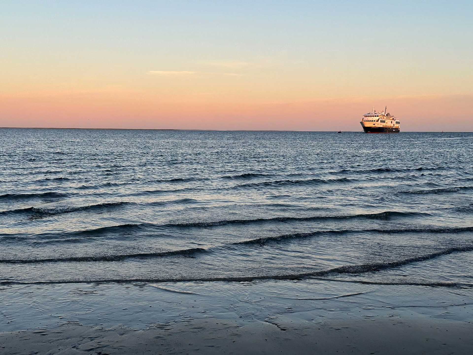 national geographic venture at sunset